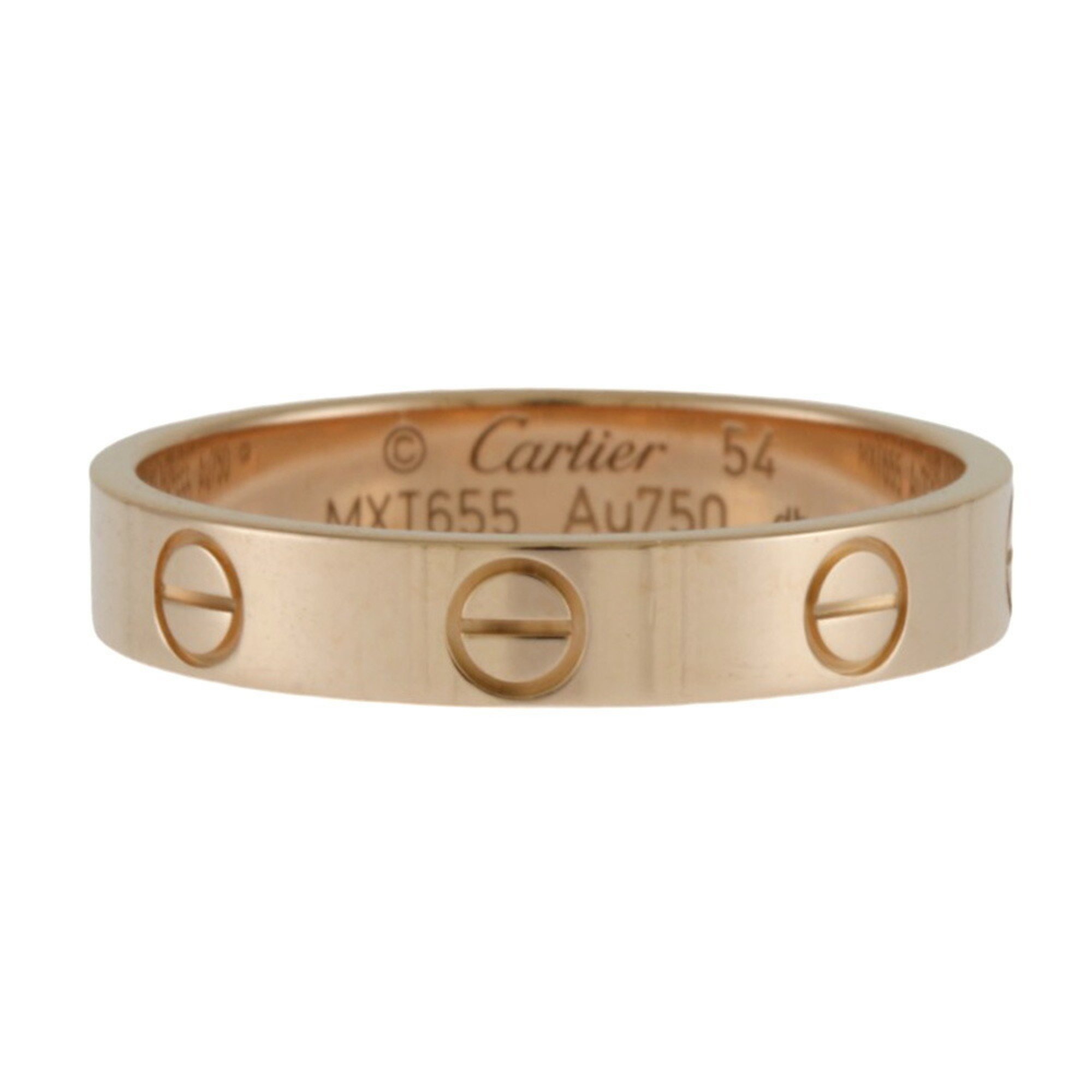 Cartier Love Ring, Size 13.5, 18K Gold, Women's, CARTIER