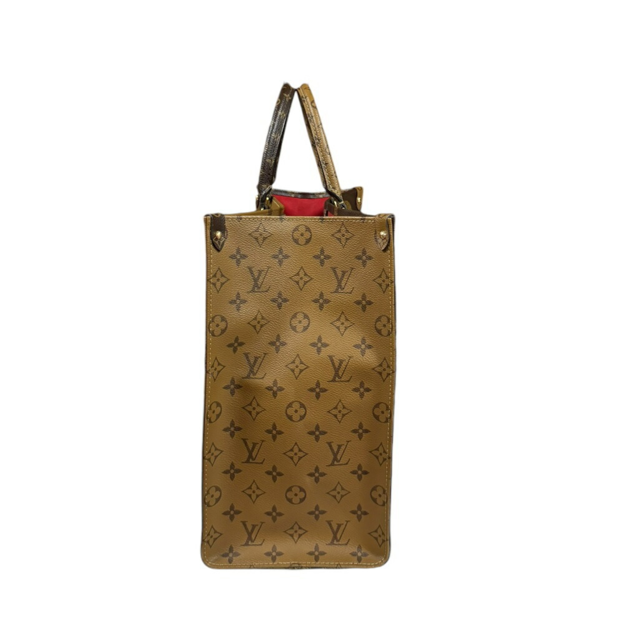 Louis Vuitton On the Go GM Monogram Giant Shoulder Bag Reverse M45320 Brown Women's LOUIS VUITTON 2way