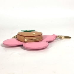 LOUIS VUITTON M82686 Vivienne Coin Purse Wallet Keychain Bag Charm Wallet/Coin Case Leather Women's Rosevert Pink