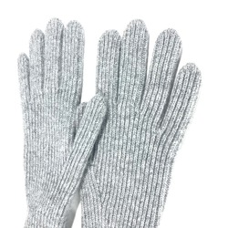 LOUIS VUITTON M79386 Gloves LV Dual Cashmere Women's Gris Clair Grey