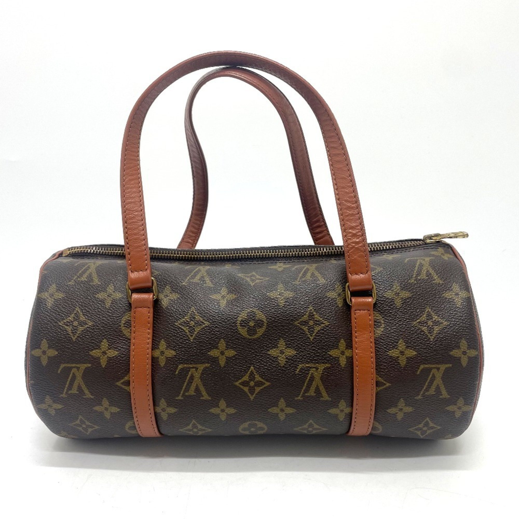 LOUIS VUITTON M51365 Monogram Papillon 30 Shoulder Bag Canvas Women's Brown