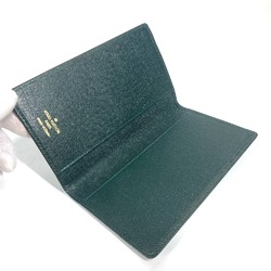 LOUIS VUITTON R20405 Taiga Agenda Poche Bi-fold Notebook Cover Leather Men's Episea Green