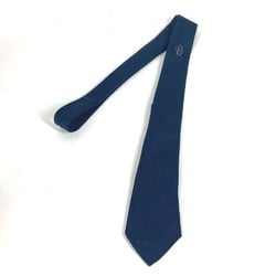 LOUIS VUITTON M77007 Cravate Vivienne Necktie Silk Men's Navy