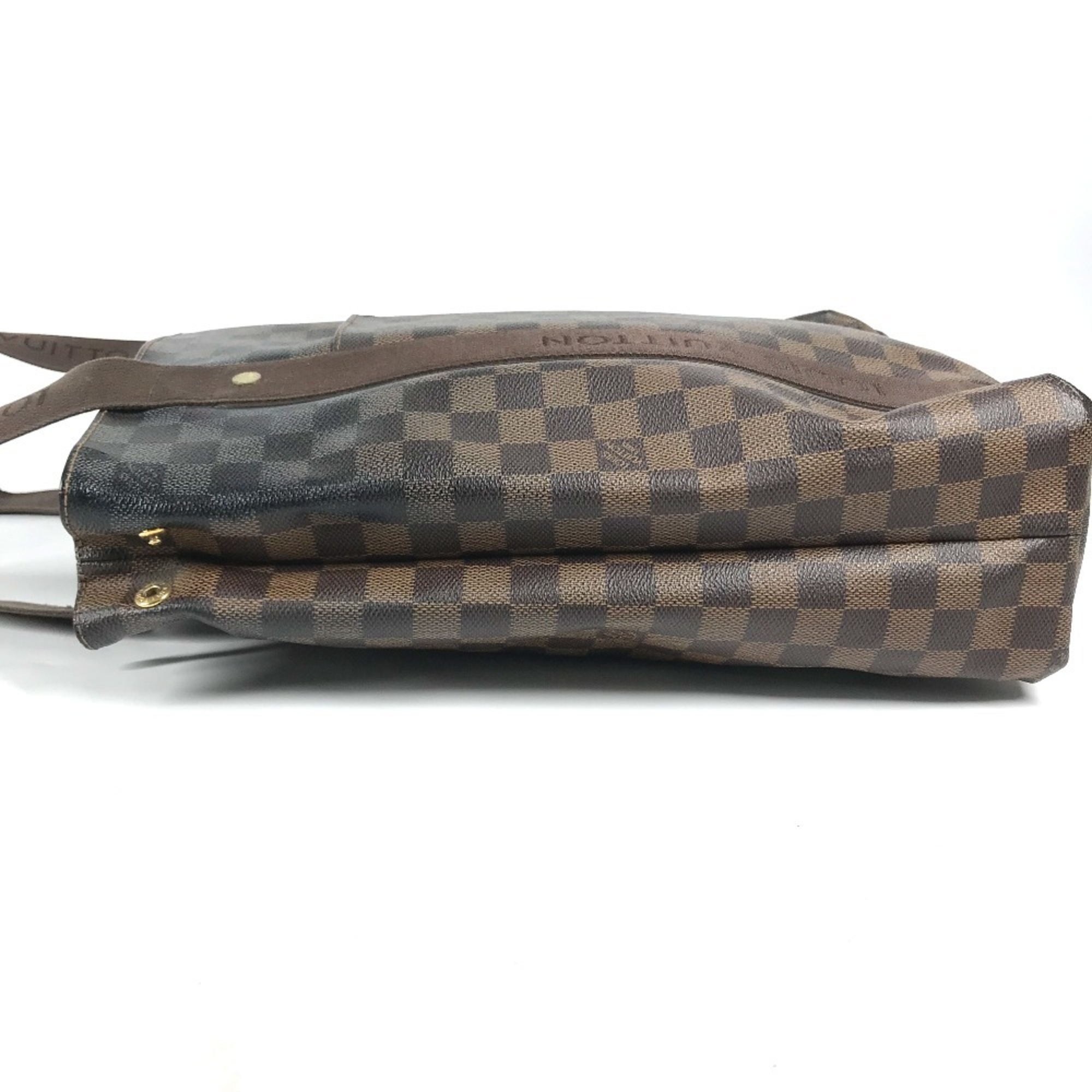 LOUIS VUITTON N52006 Damier Cabas Bobur Shoulder Bag Tote Canvas Women's Ebene Brown