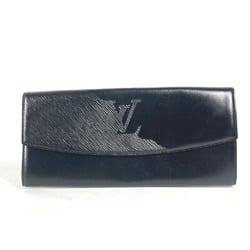 LOUIS VUITTON Louis Vuitton Opera Aegean LV Pouch with Handle Clutch Bag Leather Women's Noir Black