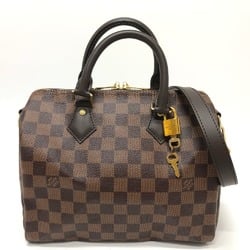 LOUIS VUITTON N41368 Speedy Bandouliere 25 Boston Bag Damier Canvas Women's Ebene Brown