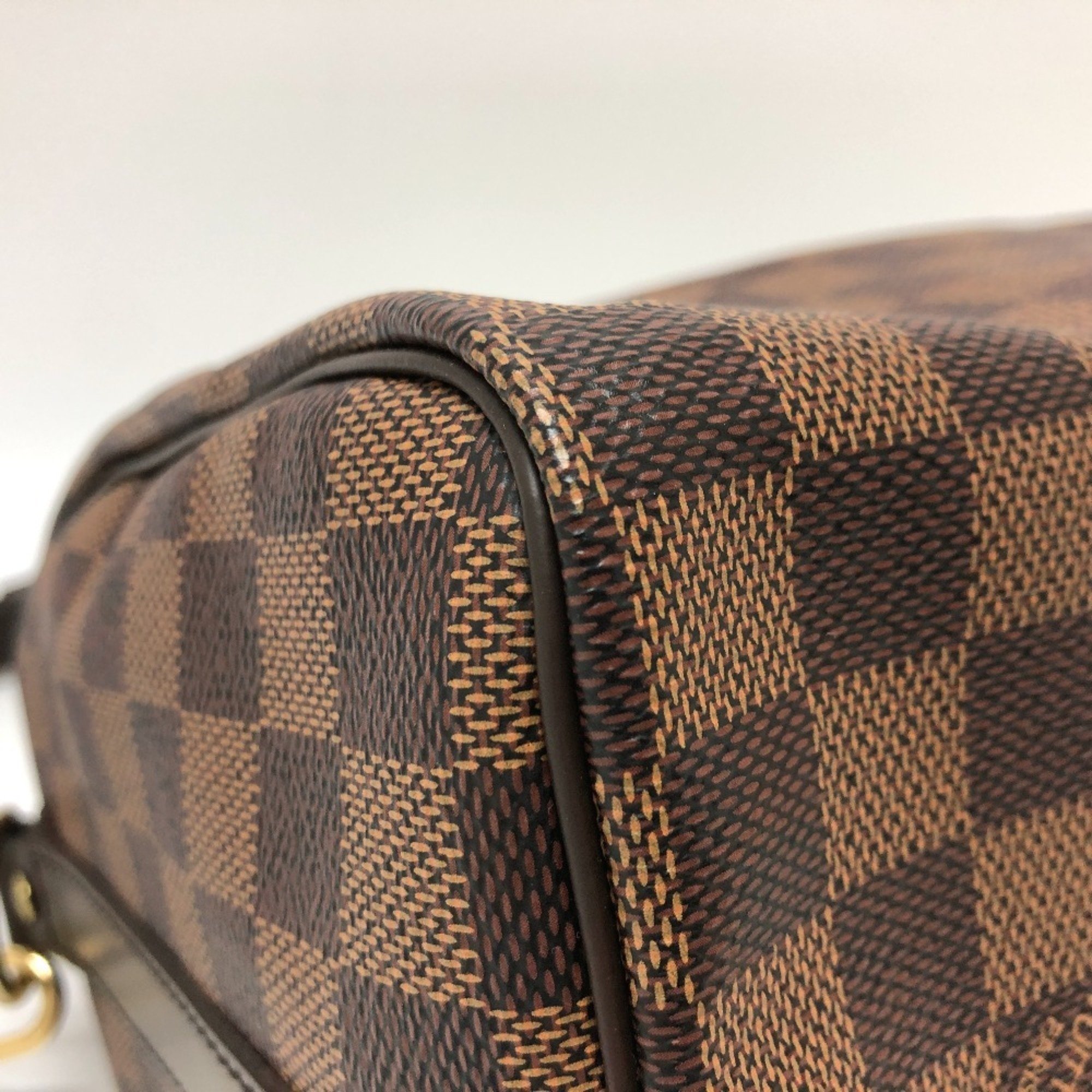 LOUIS VUITTON N41368 Speedy Bandouliere 25 Boston Bag Damier Canvas Women's Ebene Brown