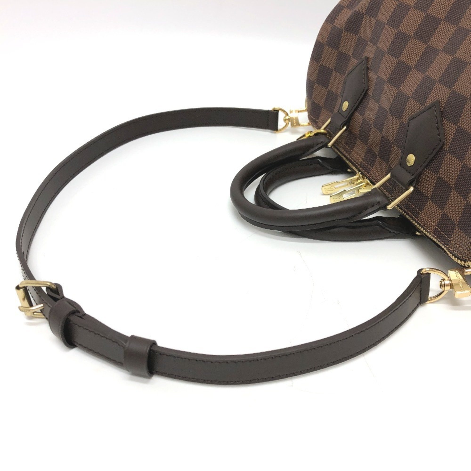 LOUIS VUITTON N41368 Speedy Bandouliere 25 Boston Bag Damier Canvas Women's Ebene Brown