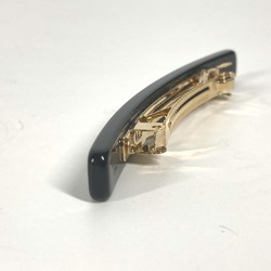 MIUMIU Miu Hair Barrette Plastic Women's Black