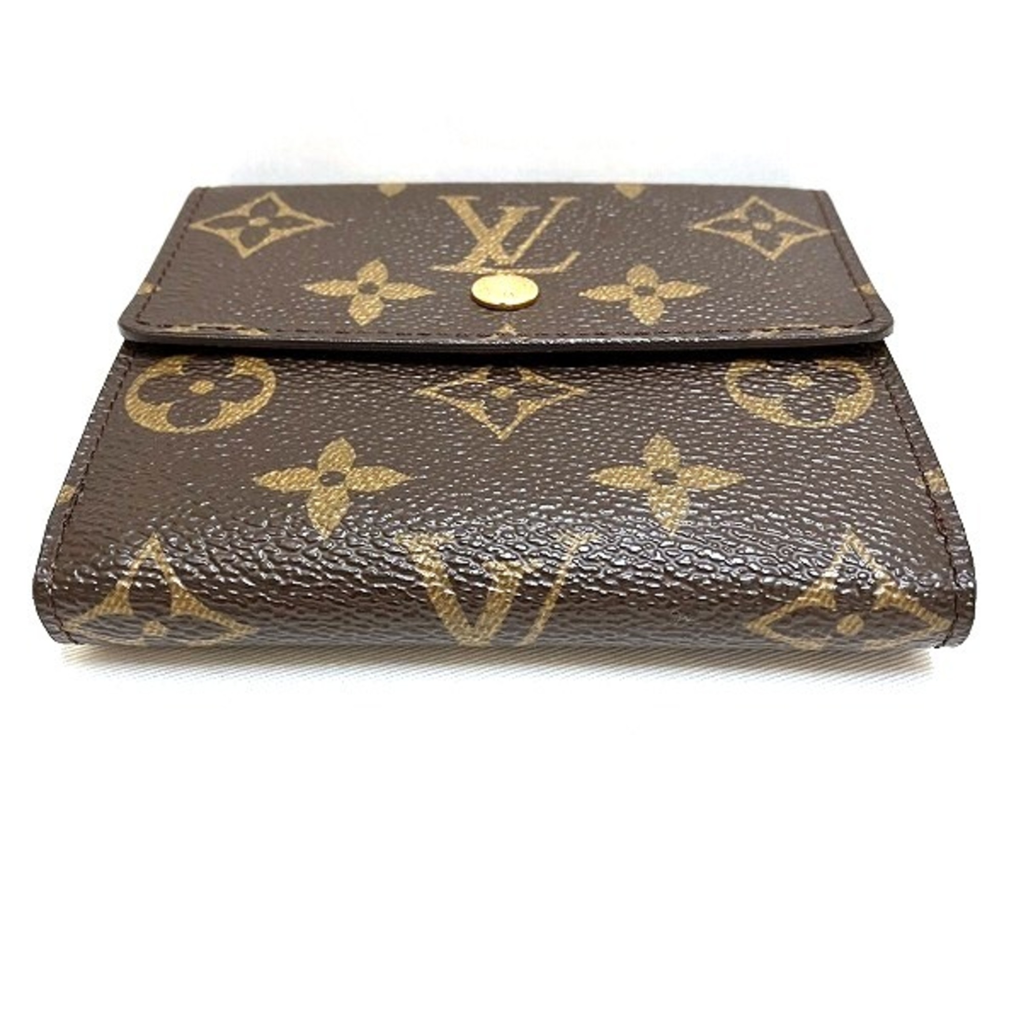 Louis Vuitton Monogram Portefeuille Elise M61654 Bi-fold Wallet for Women