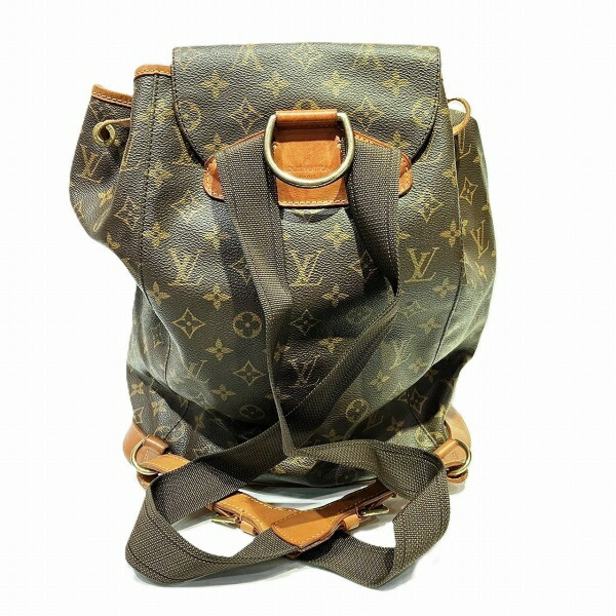 Louis Vuitton Monogram Montsouris GM M51135 Bags Backpacks Men's Women's