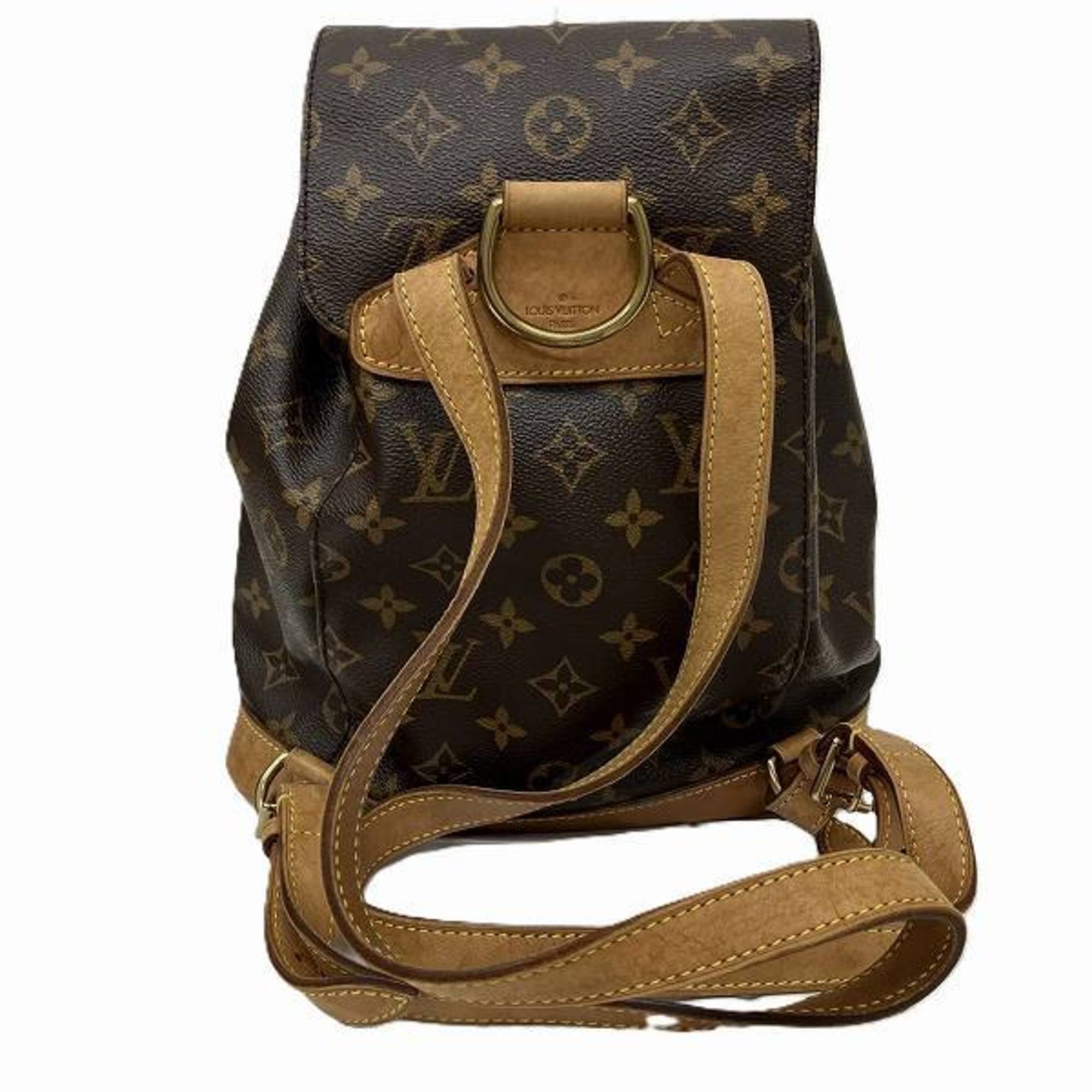 Louis Vuitton Monogram Montsouris MM M51136 Bag Backpack for Women