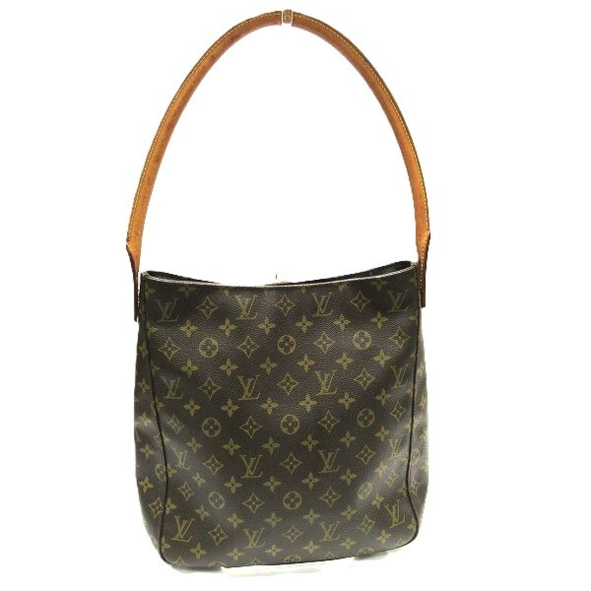 Louis Vuitton Monogram Looping GM M51145 Bag Tote Shoulder Women's