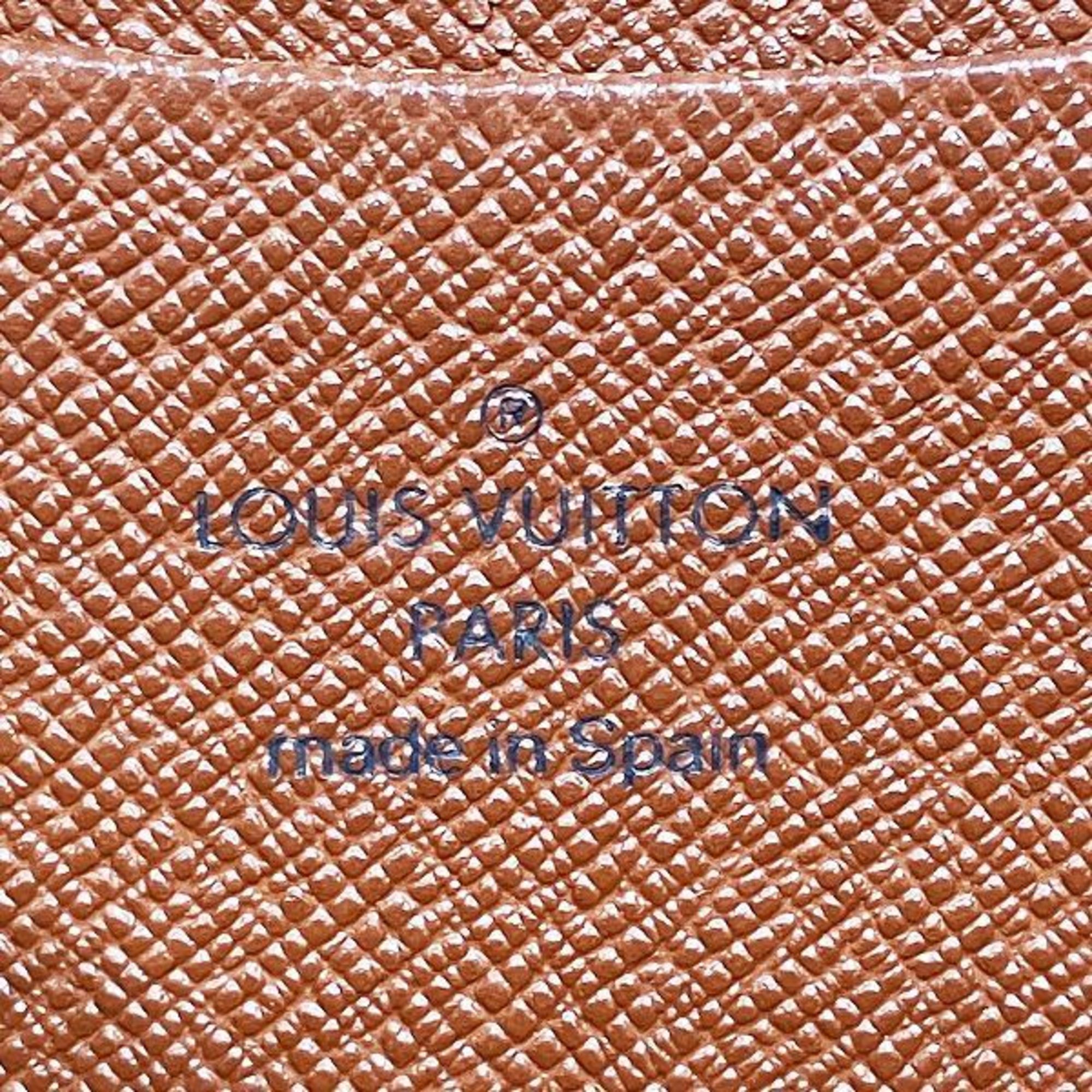 Louis Vuitton Monogram Porto Monnaie Zip M61727 Wallet Long Men's Women's