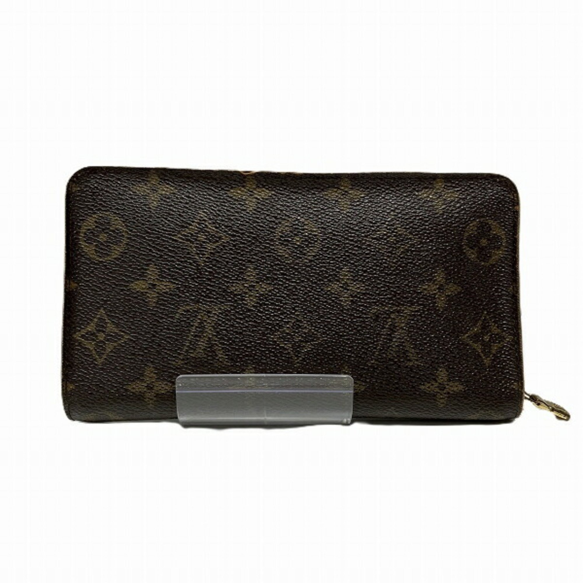 Louis Vuitton Monogram Porto Monnaie Zip M61727 Wallet Long Men's Women's