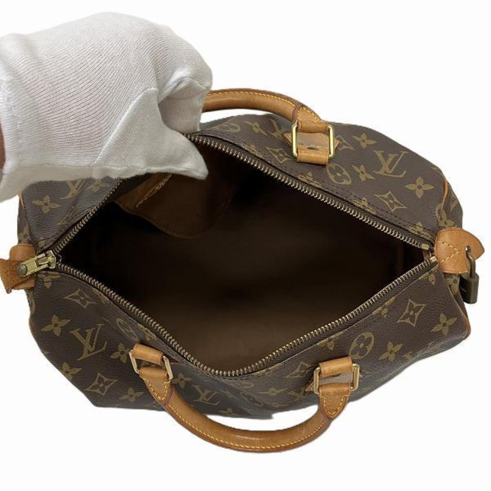 Louis Vuitton Monogram Speedy 30 M41526 Bags, Handbags, Boston Bags for Women