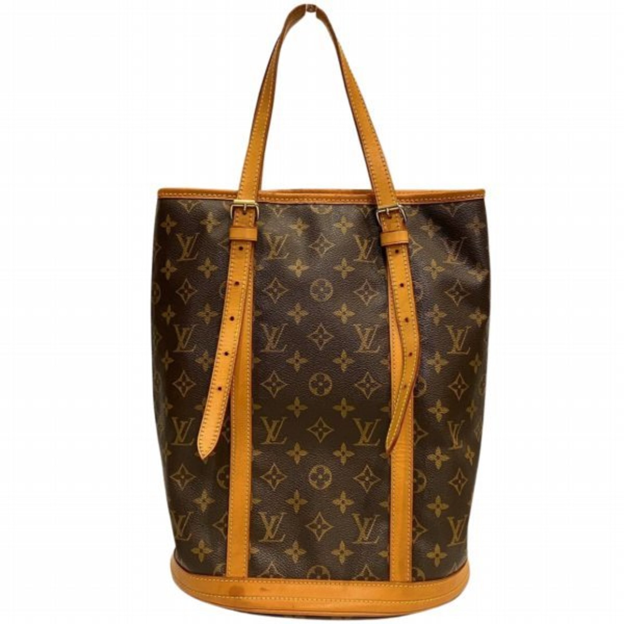 Louis Vuitton Monogram Bucket GM M42236 Bag Shoulder Tote Women's