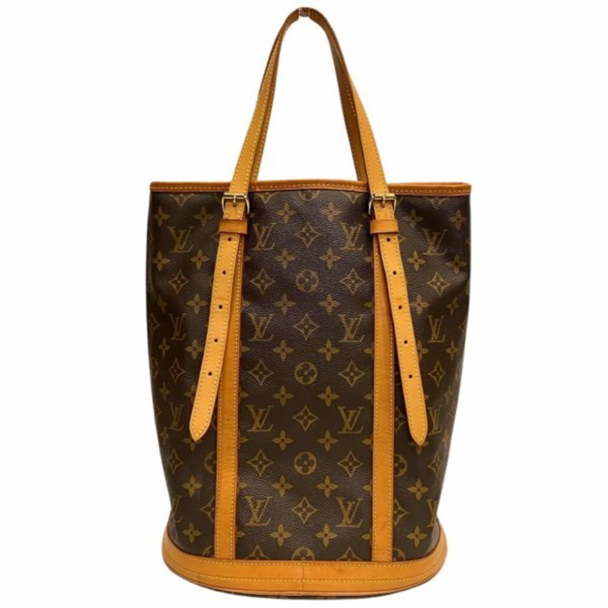 Louis Vuitton Monogram Bucket GM M42236 Bag Shoulder Tote Women's