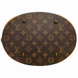 Louis Vuitton Monogram Bucket GM M42236 Bag Shoulder Tote Women's