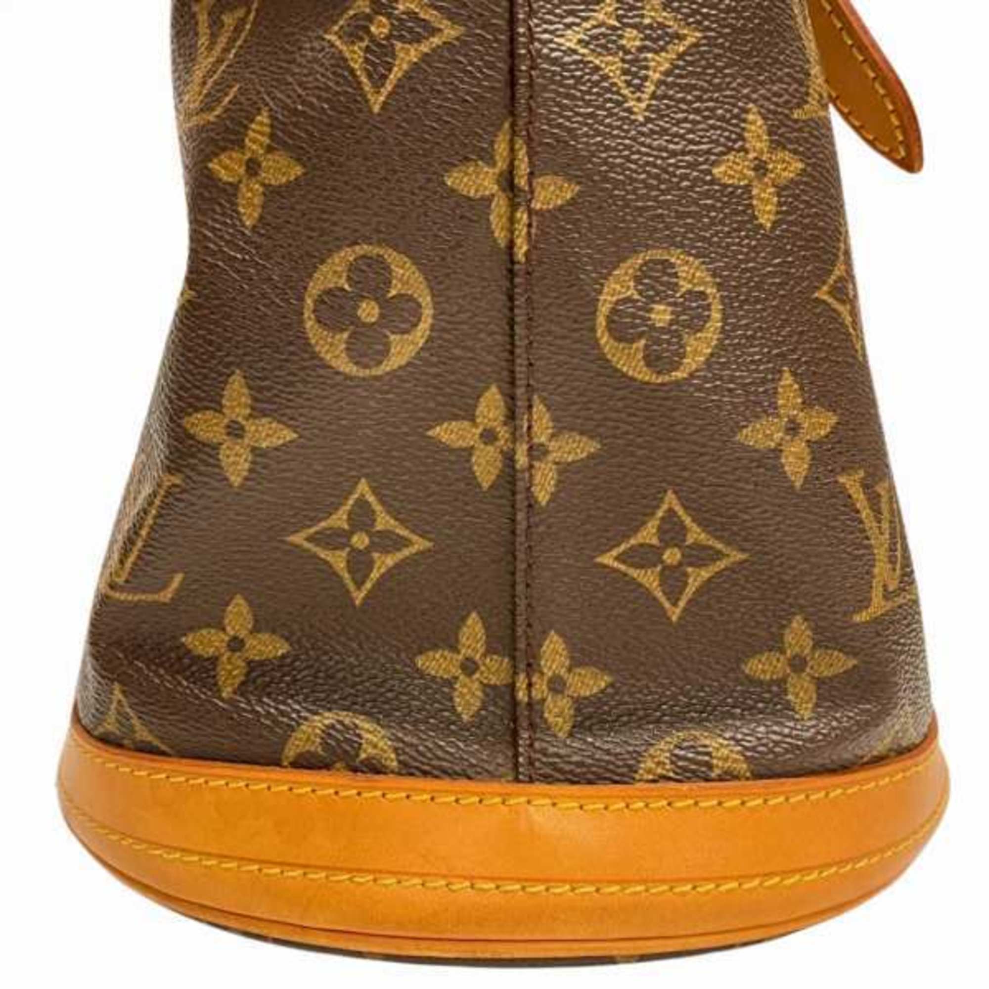 Louis Vuitton Monogram Bucket GM M42236 Bag Shoulder Tote Women's