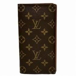 Louis Vuitton Monogram Porte Carte Credit M60825 Billfold Long Wallet Men's