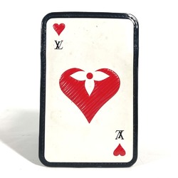 LOUIS VUITTON M80230 Monogram Game On Porto Carte Vertica Business Card Holder Pass Case Holder/Card Leather Women's White