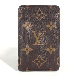 LOUIS VUITTON M80230 Monogram Game On Porto Carte Vertica Business Card Holder Pass Case Holder/Card Leather Women's White