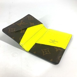 LOUIS VUITTON M80779 Monogram Organizer de Poche Business Card Holder Pass Case Bi-fold Holder/Card Canvas Men's Brown