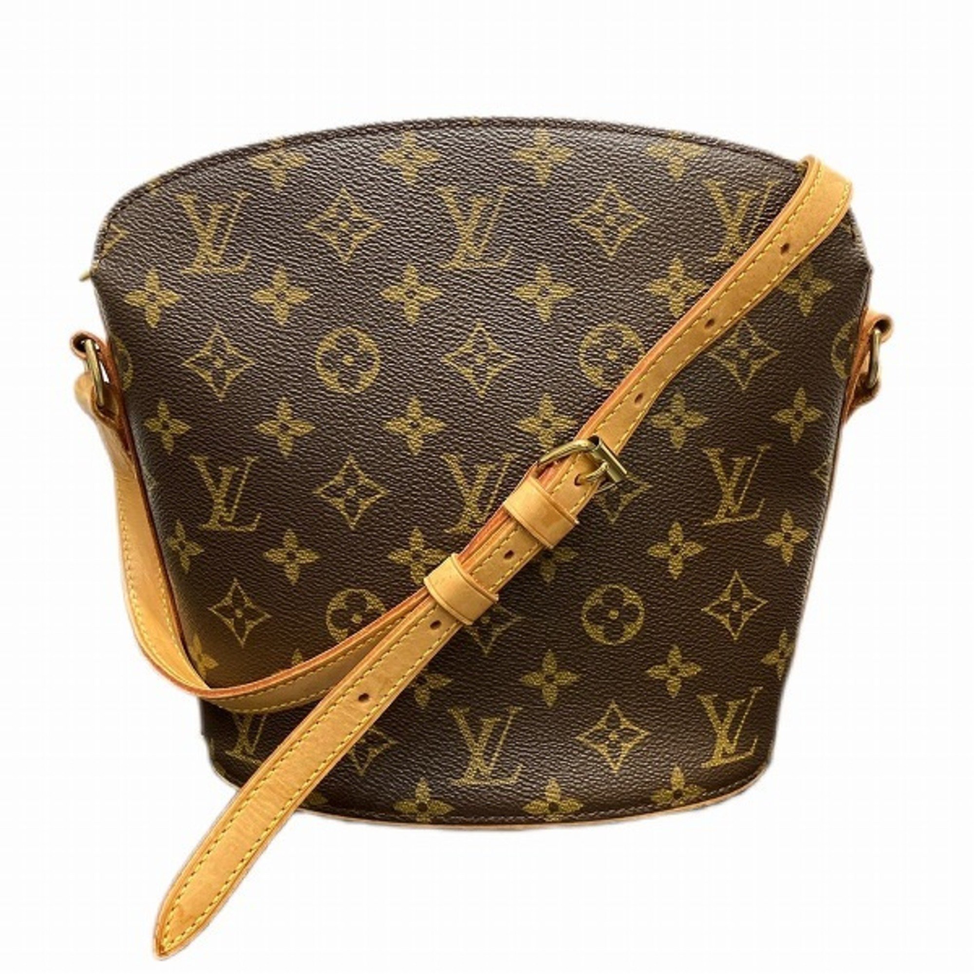 Louis Vuitton Monogram Drouot M51290 Bag Shoulder Men's Women's