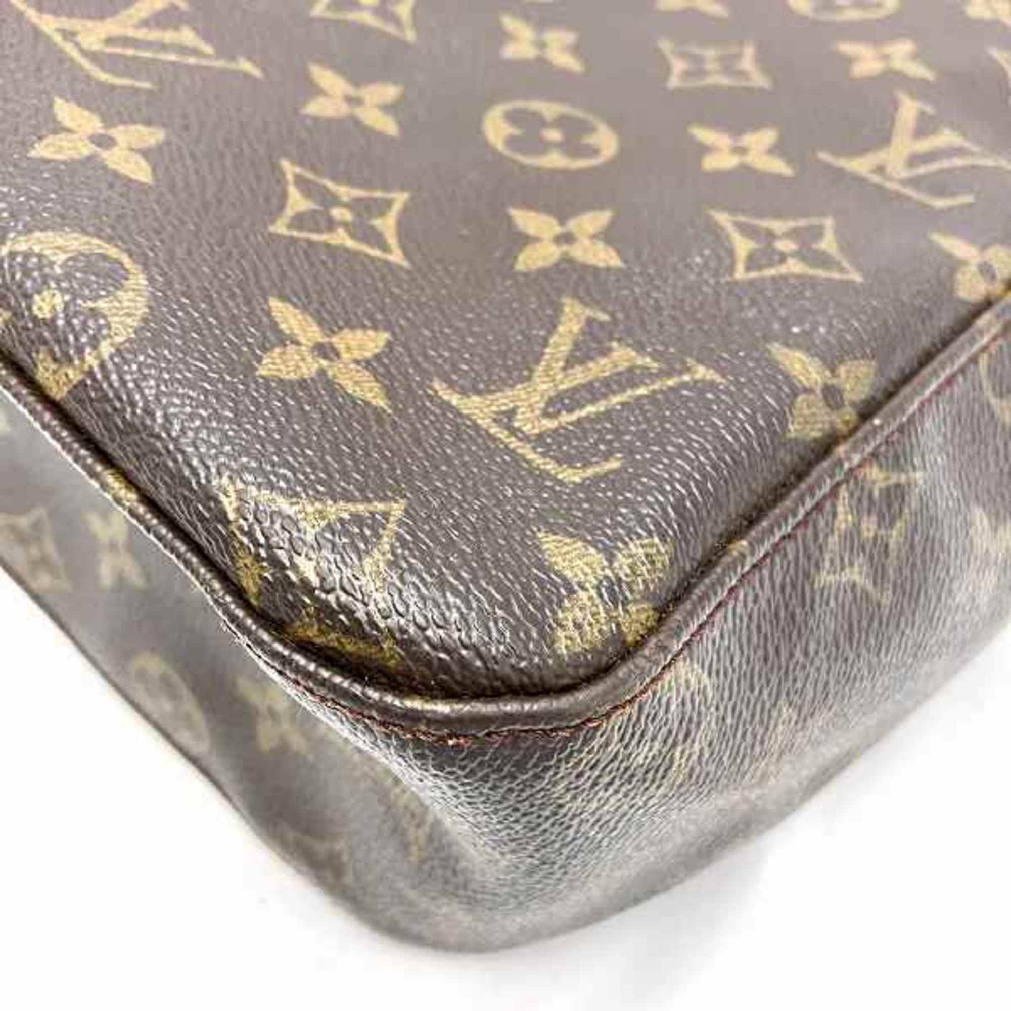 Louis Vuitton Monogram Looping GM M51145 Bag Tote Shoulder Women's