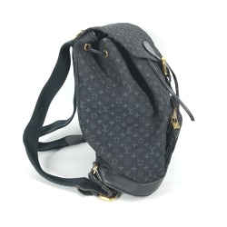 LOUIS VUITTON M92455 Monogram Denim Montsouris GM Backpack Rucksack Women's TST Blue