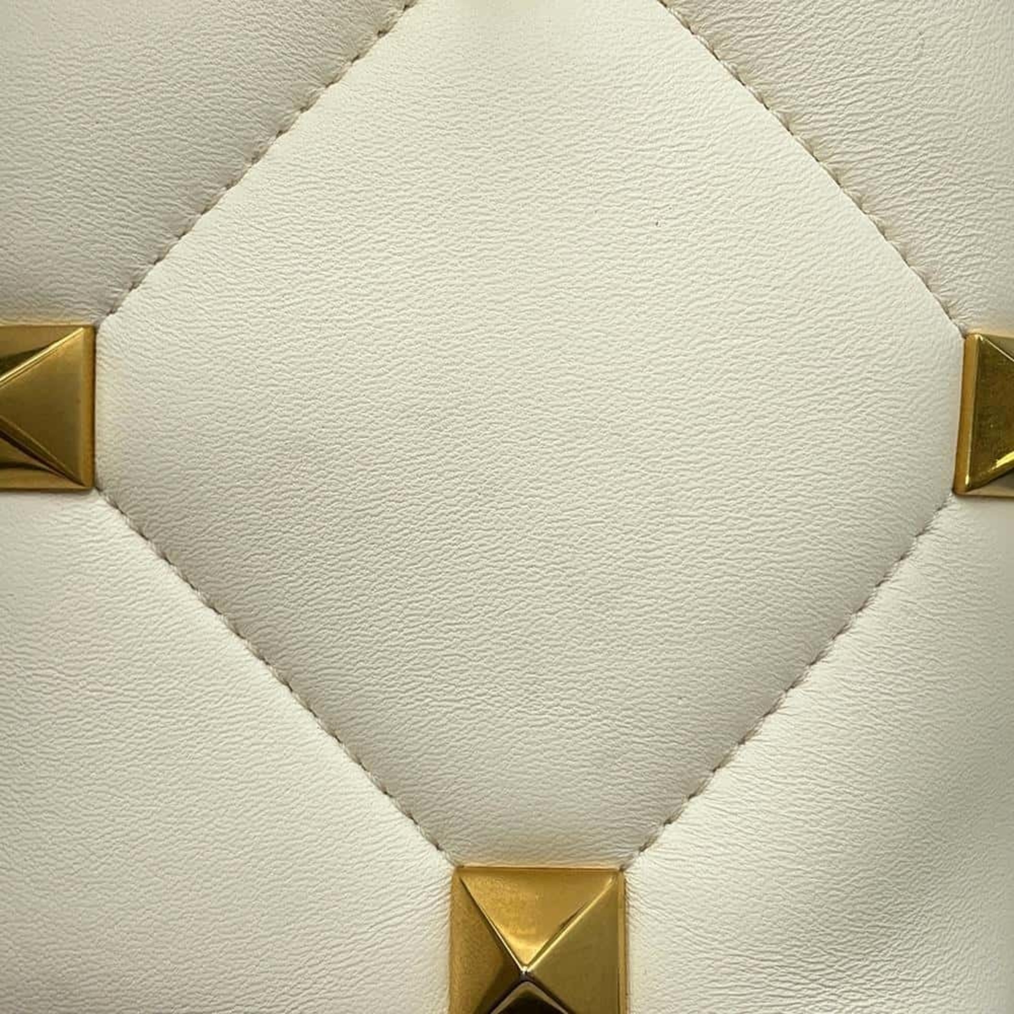 Valentino Garavani Handbag Roman Studs Small XW2B0I97BSF 2way Shoulder Bag White