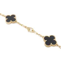 Van Cleef & Arpels Necklace Alhambra Long 20 Motifs Onyx K18YG VCAR3100