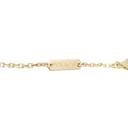 Van Cleef & Arpels Necklace Alhambra Pendant Guilloche K18YG Yellow Gold VCARP4KL00