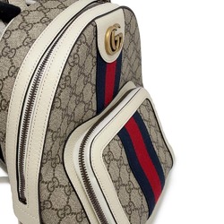 Gucci Backpack Ophidia GG Supreme Small 547965 GUCCI Bag White