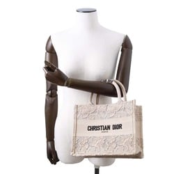 Christian Dior Handbag Book Tote Small Lace Canvas M1265ZSEL