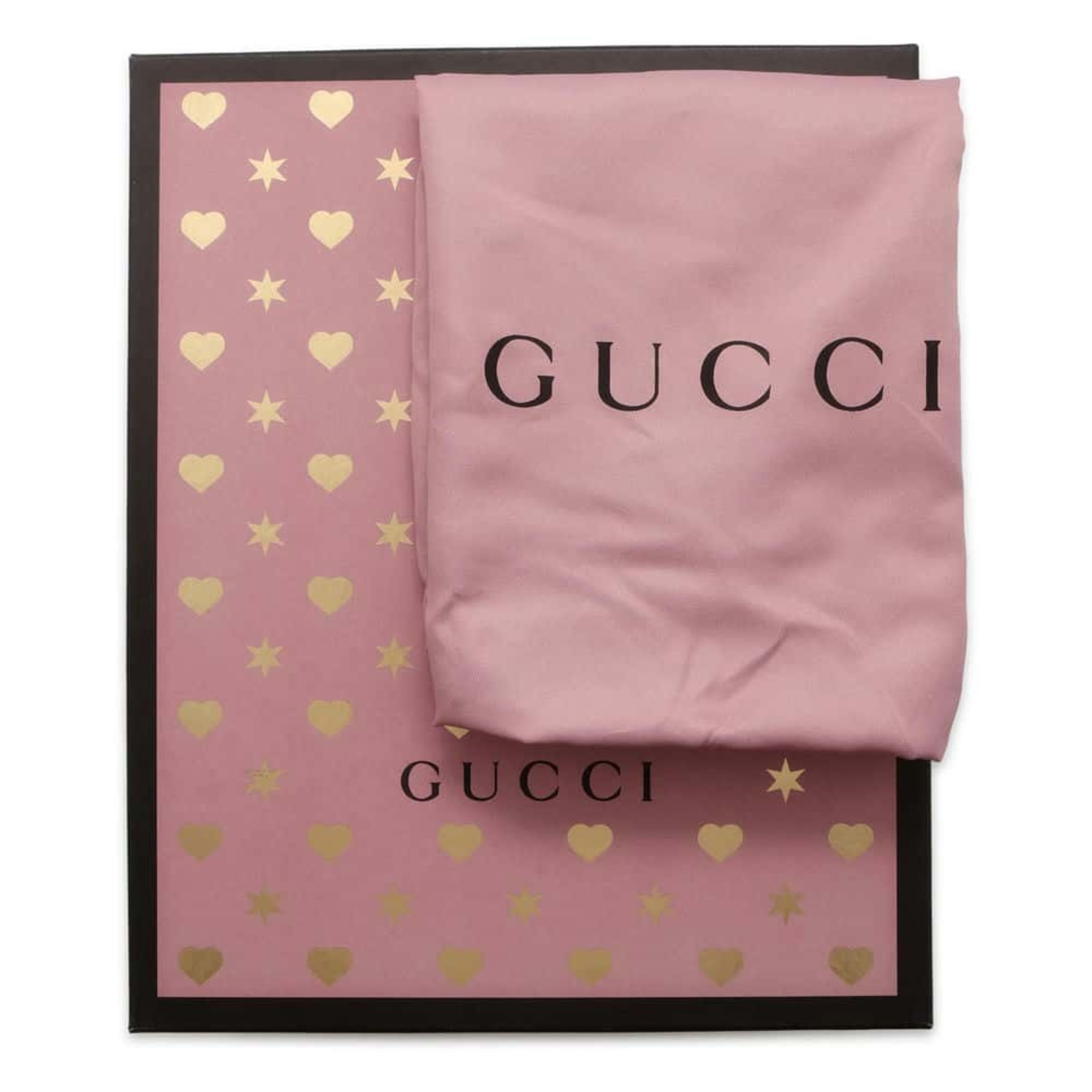 Gucci Chain Shoulder Bag Dionysus GG Valentine Heart Small 400249 GUCCI Rhinestone