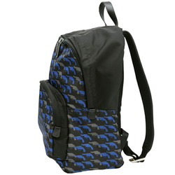 PRADA Prada Pistol Backpack Rucksack Nylon Black Blue VZ0066