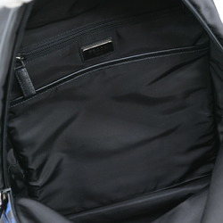 PRADA Prada Pistol Backpack Rucksack Nylon Black Blue VZ0066