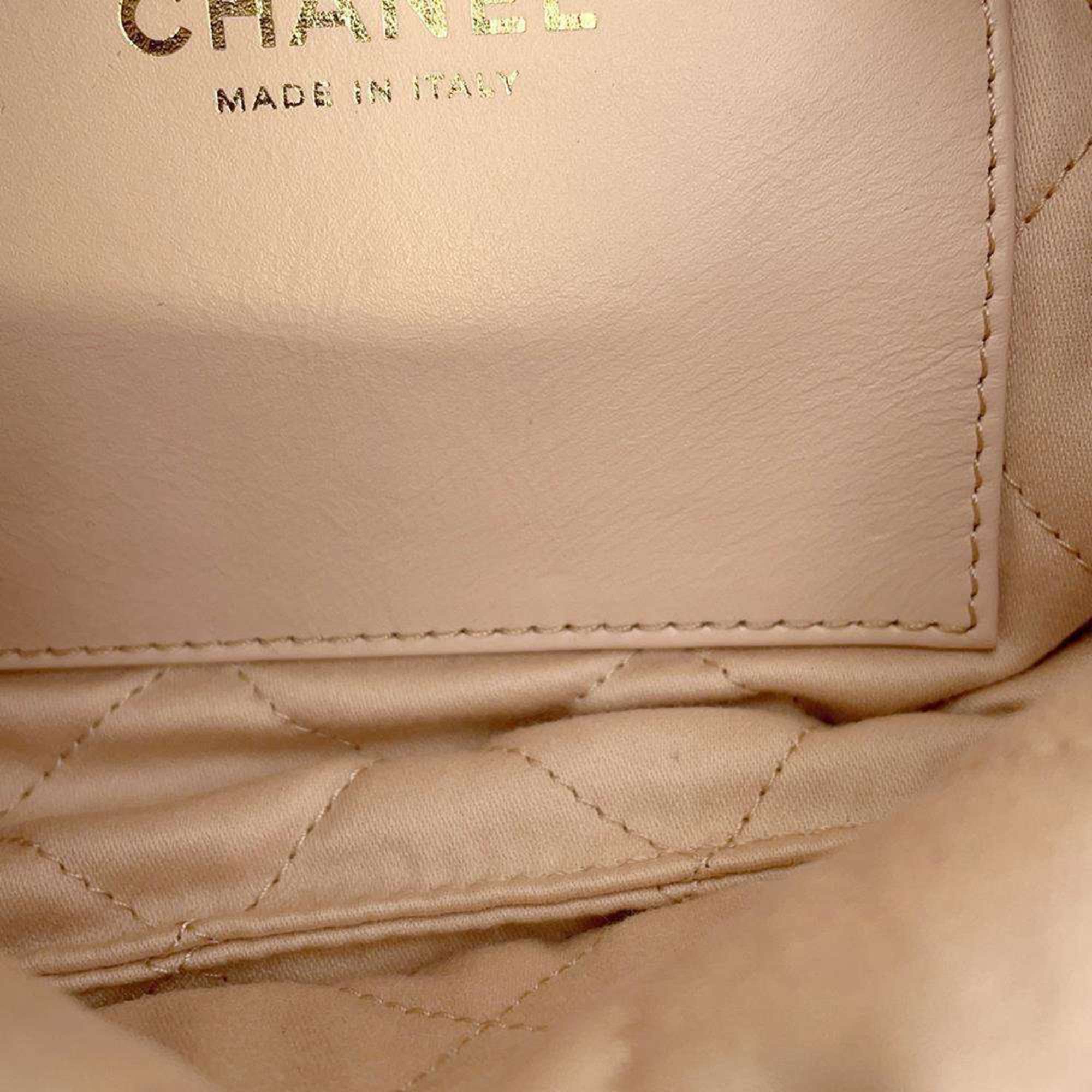 Chanel handbag CHANEL 22 Coco mark leather AS3980 2way shoulder bag