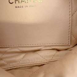 Chanel handbag CHANEL 22 Coco mark leather AS3980 2way shoulder bag