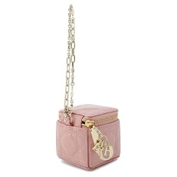 Christian Dior Pouch Lady Cannage Chain Cube Micro S0976OVRB