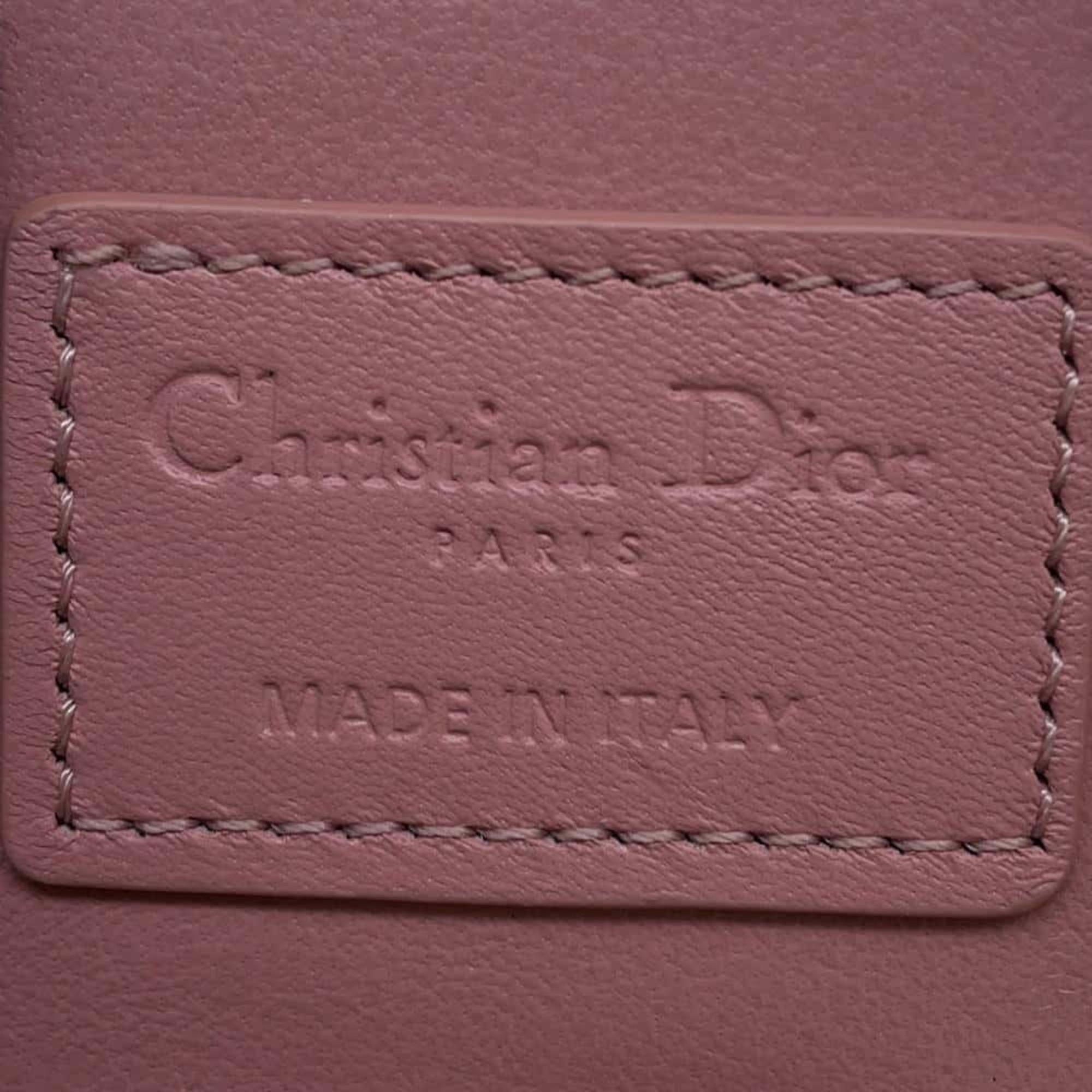 Christian Dior Pouch Lady Cannage Chain Cube Micro S0976OVRB