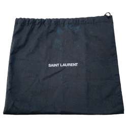 Saint Laurent Chain Shoulder Bag Lou 612579 SAINT LAURENT PARIS Black