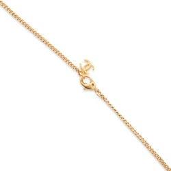 Chanel Necklace Arrow Triangle Coco Mark A18 K AB0263 CHANEL