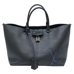 LOUIS VUITTON Louis Vuitton Pernel Tote Shoulder Bag Taurillon Leather Black M54778