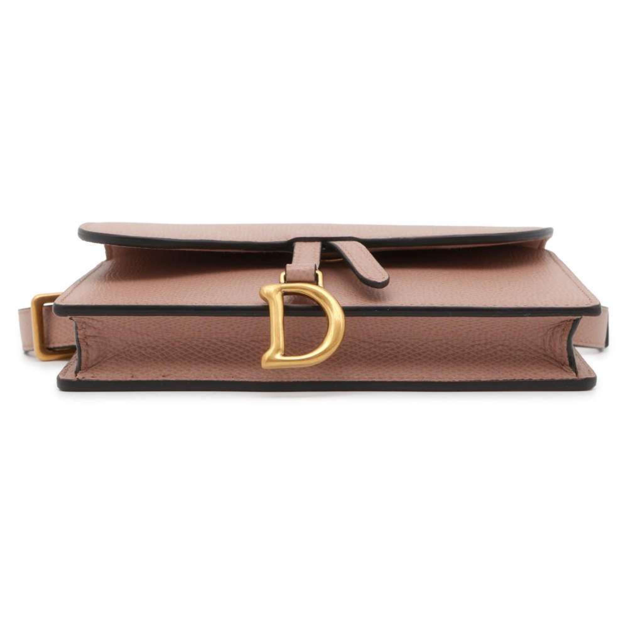 Christian Dior Body Bag Saddle Belt Pouch Leather Waist Sale Item