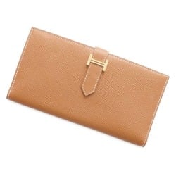 Hermes Long Wallet Bearn Classic Gold Epson A Stamp HERMES