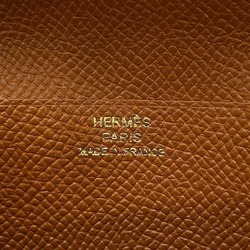 Hermes Long Wallet Bearn Classic Gold Epson A Stamp HERMES