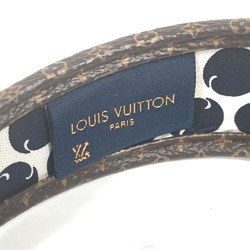 LOUIS VUITTON M77394 Monogram Headband Be Mindful Hairband Silk Women's Multicolor